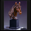 Horse Bust Award. 14.5"h x 8.5"w